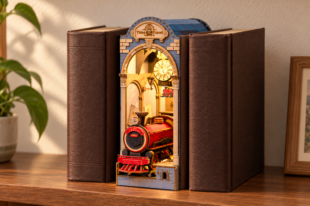 Rolife Time Travel DIY Book Nook Kit (TGB04)
