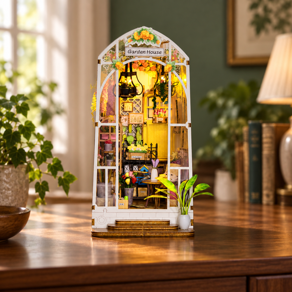 The Garden Glasshouse DIY Book Nook Kit