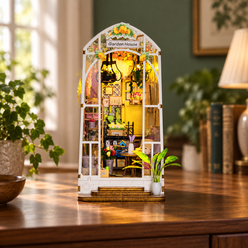 The Garden Glasshouse DIY Book Nook Kit