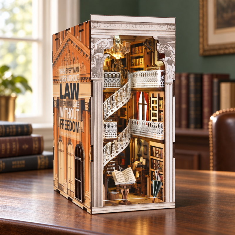 The Law Library DIY Book Nook Kit
