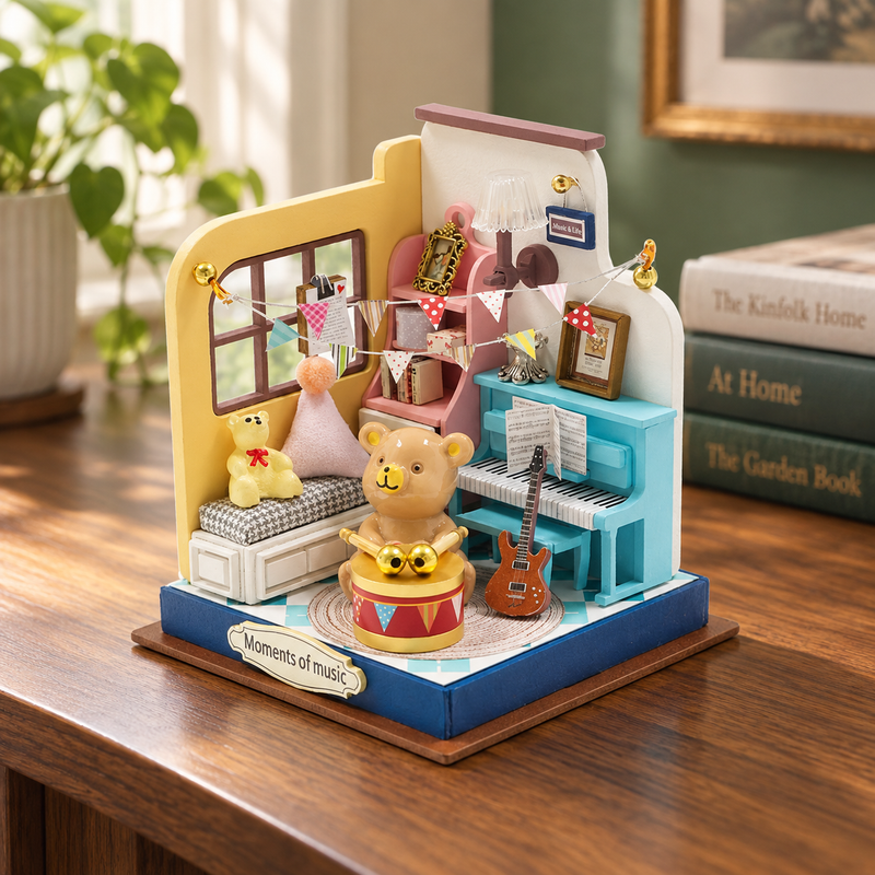 The Little Music Room DIY Miniature Room Kit