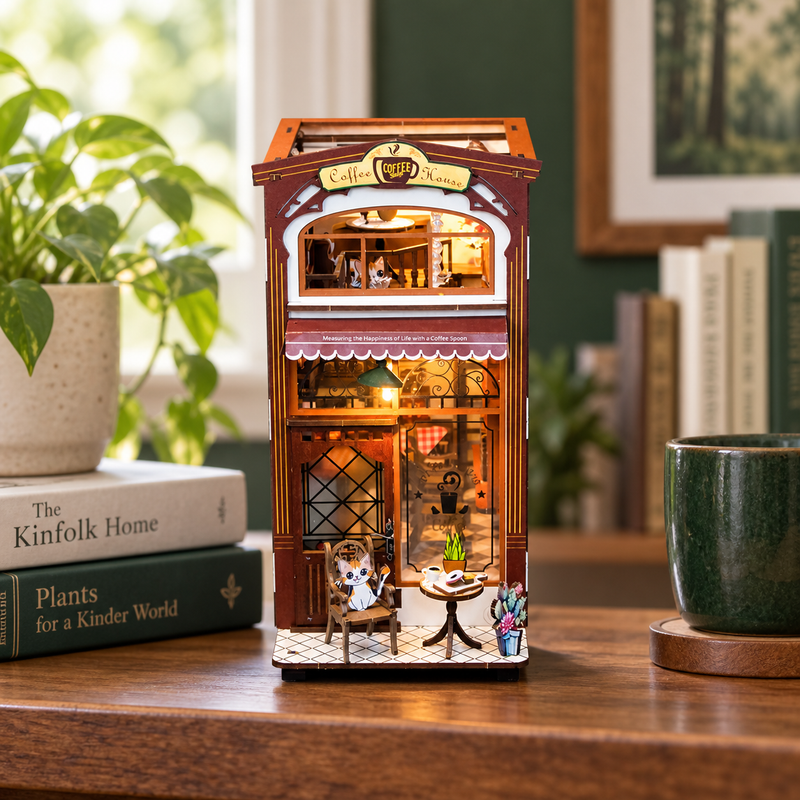 The Neighborhood Cafe DIY Book Nook Kit