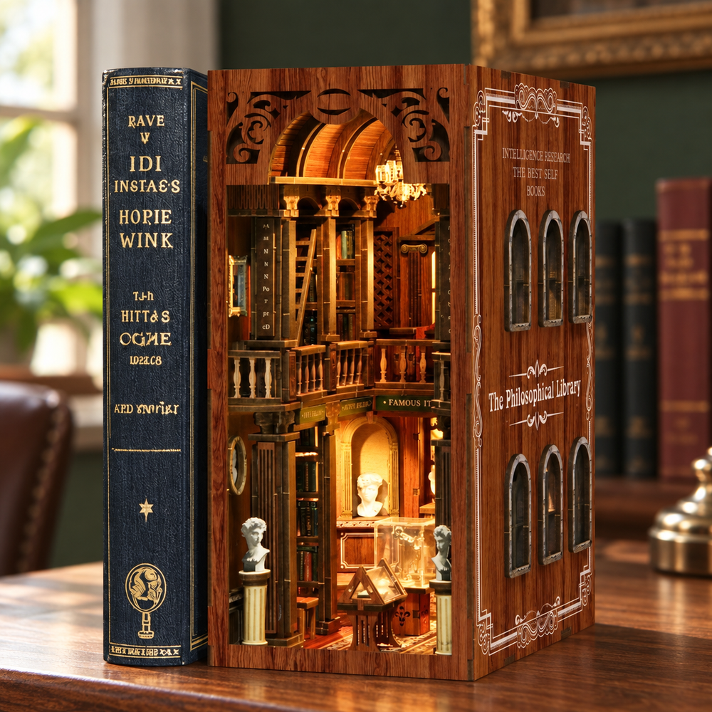 The Philosophers Library DIY Book Nook Kit