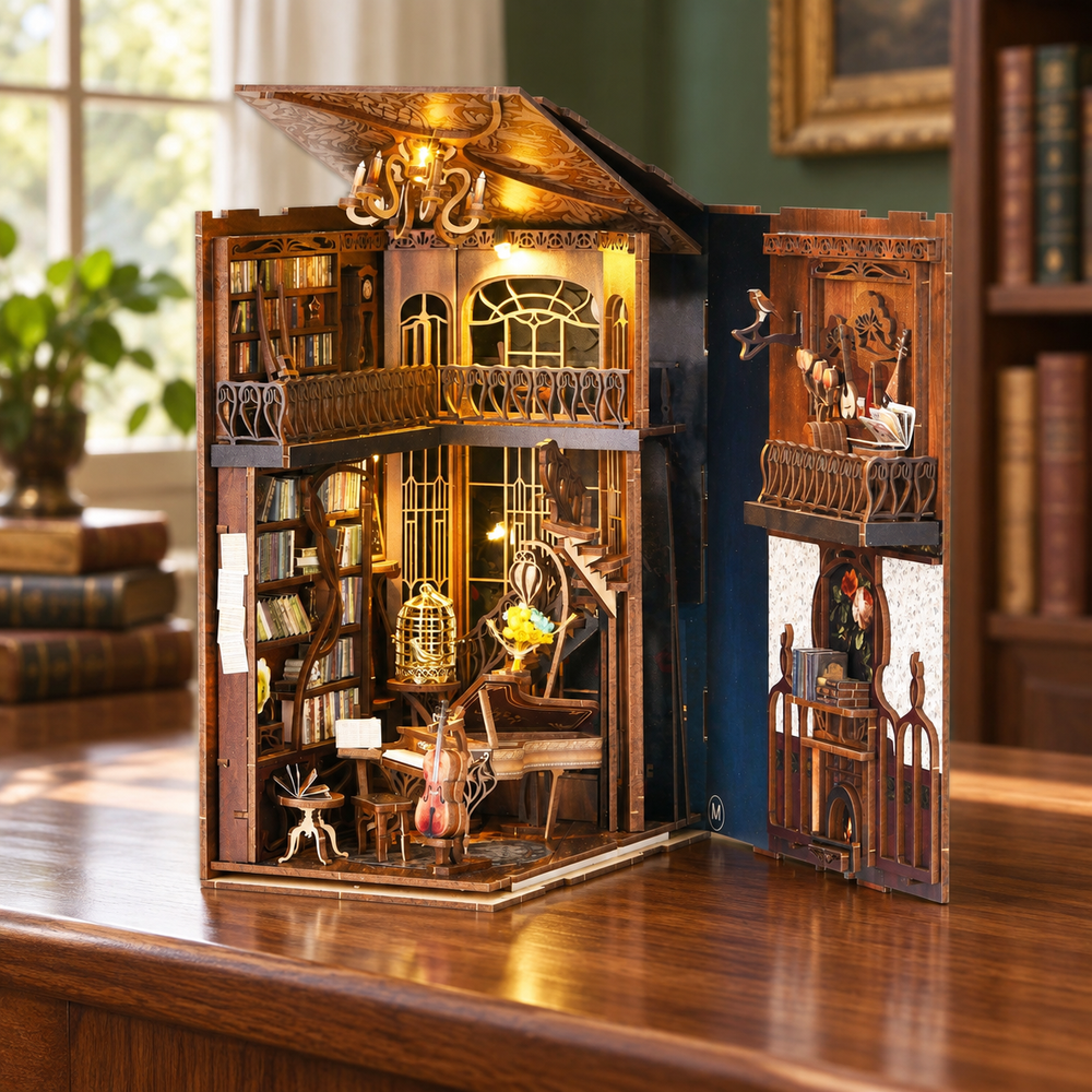 The Piano Salon DIY Miniature Room Kit