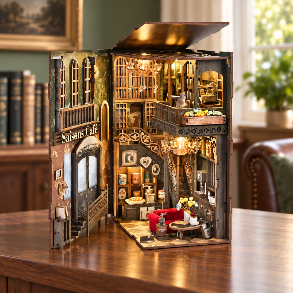 The Seasons Cafe DIY Book Nook Kit